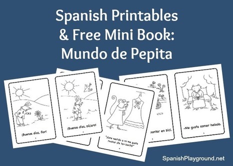 Spanish Mini Books and Activities: Mundo de Pepita - Spanish Playground | Learn Spanish | Scoop.it