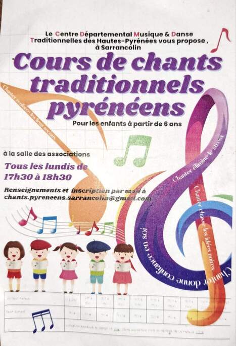 Cours de chants pyrénéens pour enfants à Sarrancolin | Vallées d'Aure & Louron - Pyrénées | Scoop.it