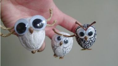Búhos artesanales, enviados por Netty - Las Manualidades | A bit of everything | Scoop.it