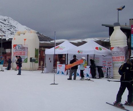 Saint-Lary Soulan : sensibilisation au tri sur les pistes  | Vallées d'Aure & Louron - Pyrénées | Scoop.it