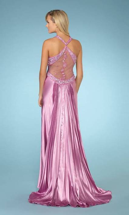 Pink Silk Evening Gown, Latest Evening Gowns 2012 | Indian Ramp - Indian Fashion, Saree, Salwar Kameez, Mehendi Designs | Indian Fashion Updates | Scoop.it