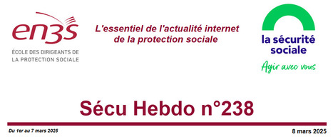 Sécu Hebdo n°238 du 8 mars 2025 | Sécu Hebdo | Scoop.it