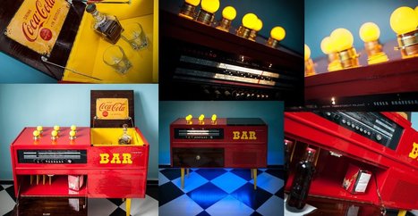 Original Retro Party Corners – From A Bedding Commode To a Bar | 1001 Recycling Ideas ! | Scoop.it
