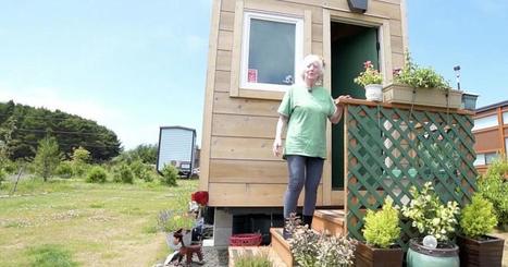 [vidéo] A 77 ans elle vit heureuse en tiny house dans l'Oregon | Build Green, pour un habitat écologique | Scoop.it