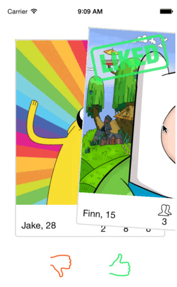modocache/MDCSwipeToChoose: Swipe to "like" or "dislike" any view, just like Tinder.app. Build a flashcard app, a photo viewer, and more, in minutes, not hours! | iPhone and iPad development | Scoop.it