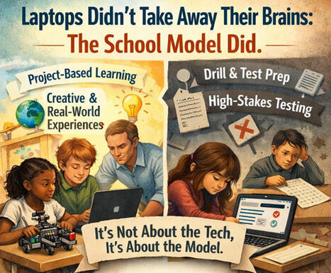 Lisa Nielsen: The Innovative Educator: Laptops Did Not Take Away Their Brains. The School Model Did. | Education 2.0 & 3.0 | Scoop.it