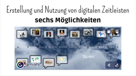 Sechs Möglichkeiten zum Erstellen & Einsetzen von Zeitachsen im Unterricht – | Medien & Informatik – Zyklus 2 | Scoop.it