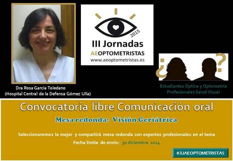 III Jornadas AEOPTOMETRISTAS | Formación Optometristas 2.0 | Scoop.it