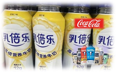Le lait hyperprotéiné de Coca-Cola tente de conquérir les rayons chinois avec plus ou moins de succès | Lait de Normandie... et d'ailleurs | Scoop.it