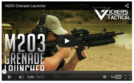 Larry Vickers goes 40 MIKE MIKE with the M203 Grenade Launcher! - Video on YouTube | Thumpy's 3D House of Airsoft™ @ Scoop.it | Scoop.it