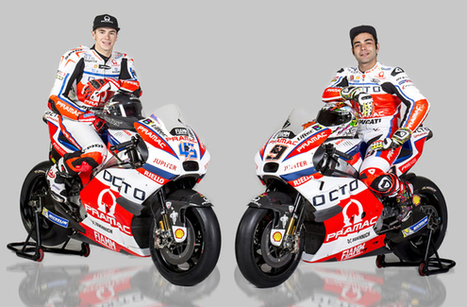 MotoGP news: Pramac Ducati squad unveils 15th anniversary MotoGP livery | Ductalk: What's Up In The World Of Ducati | Scoop.it