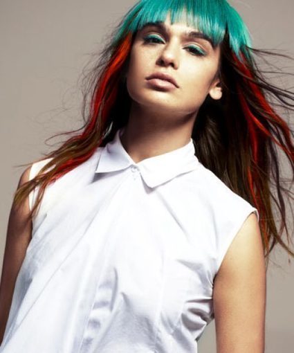 Colourful Flowing Tresses And Stylish Locks Th