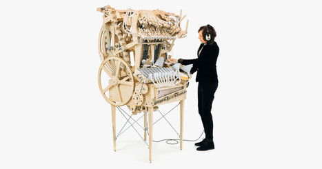 Insanely Complex Machine Makes Music With 2,000 Marbles | Problem Solving in HE | Scoop.it