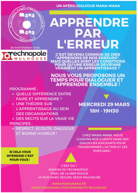 "Apprendre par l'erreur" : Rencontre et échanges à Mulhouse | Actualités du travail social | Scoop.it