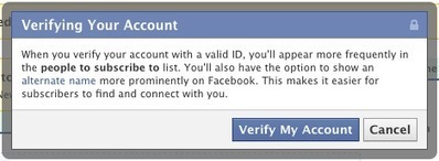 Facebook Launches Verified Accounts and Pseudonyms | TechCrunch | Latest Social Media News | Scoop.it