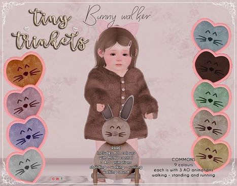 Bunny walker | .: Second Life Kids Lookbook :. | 亗 Second Life Kingdom of Kids 亗 | Scoop.it