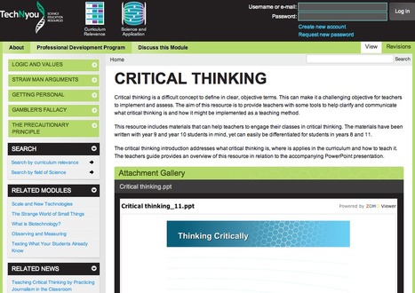 Critical Thinking | TechNyou | Digital Delights | Scoop.it