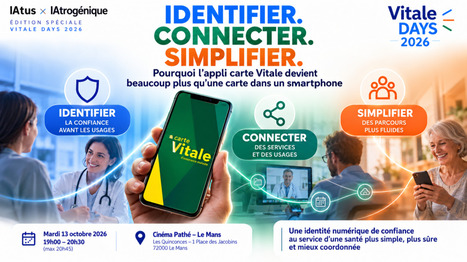 Edition sp&eacute;ciale VITALE DAYS 2026 - IDENTIFIER. CONNECTER. SIMPLIFIER. | E-SANT&Eacute; : COMPRENDRE. RELIER. TRANSFORMER. | Scoop.it