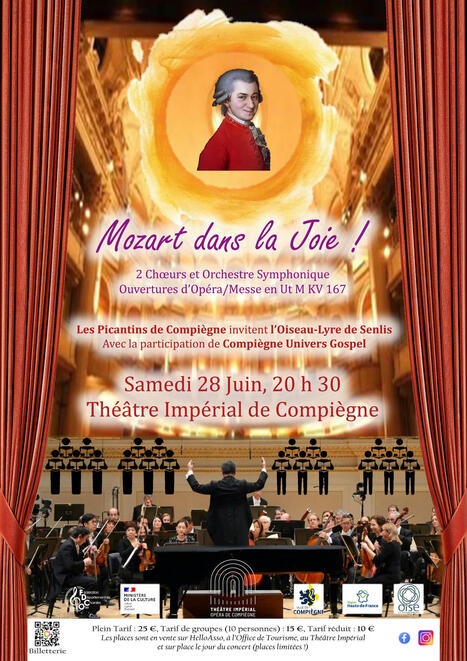 Concert au profit de la fibromyalgie - Compiègne (Oise) samedi 28 juin 2025 à 20h30 | Fibromyalgie Actualités | Scoop.it