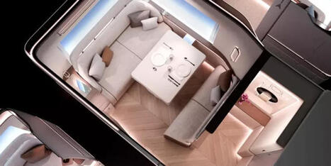 Airbus d&eacute;voile un nouveau concept de cabine First pour l&rsquo;A350-1000 | AERONAUTIQUE NEWS - AEROSPACE POINTOFVIEW - AVIONS - AIRCRAFT | Scoop.it