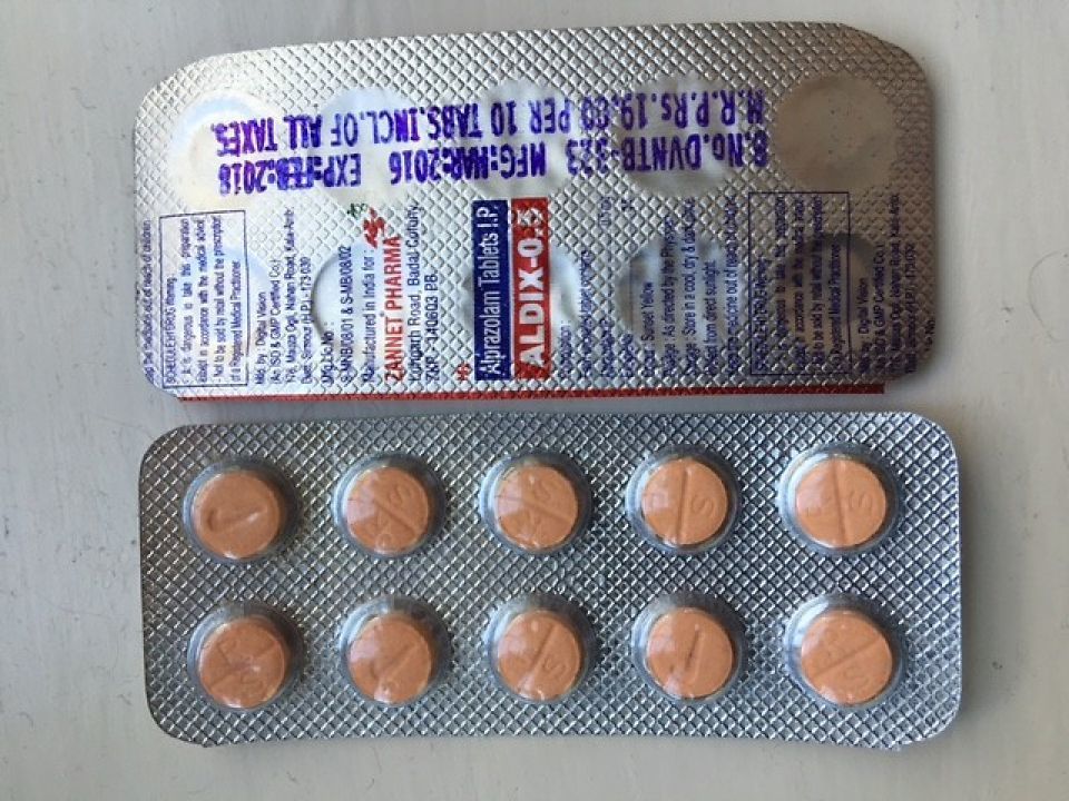 in alprazolam india tablet