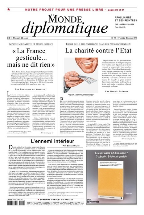 Projet pour une presse libre, par Pierre Rimbert (Le Monde diplomatique, décembre 2014) | Les médias face à leur destin | Scoop.it