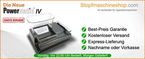 Elektrische Stopfmaschine Shop - Zigarettenstopfmaschine Online Kaufen | Elektrische Stopfmaschine - Stopfmaschineshop.com | Scoop.it