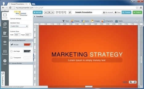 Create Presentations in HTML5 With EWC Presenter | PowerPoint Presentation | Business and Productivity Tools | Scoop.it