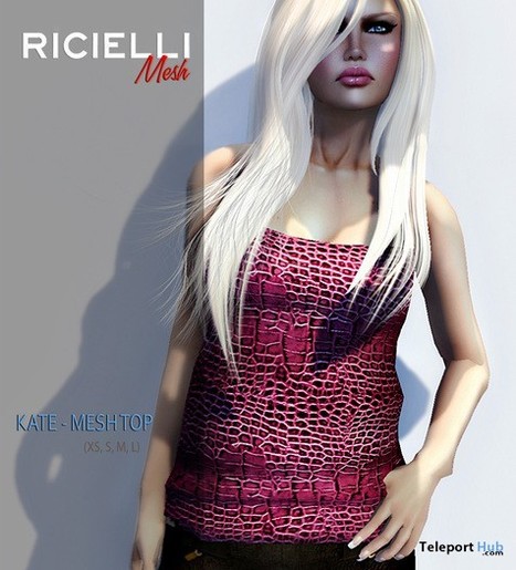 Kate Top 1L Promo by R.icielli | Teleport Hub - Second Life Freebies | Teleport Hub | Scoop.it