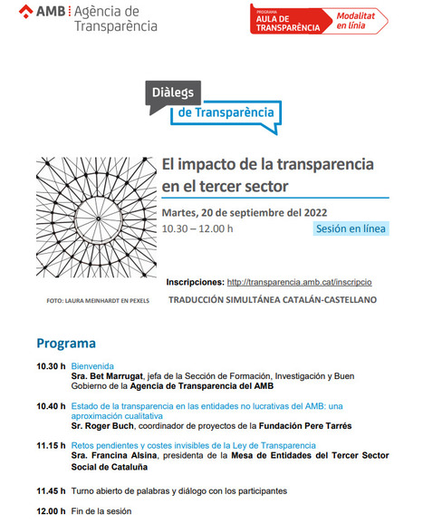 Formación "El impacto de la transparencia en el tercer sector" | Evaluación de Políticas Públicas - Actualidad y noticias | Scoop.it