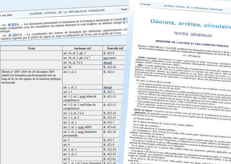 Code g&eacute;n&eacute;ral de la fonction publique : la partie r&eacute;glementaire s'&eacute;toffe | Veille juridique du CDG13 | Scoop.it