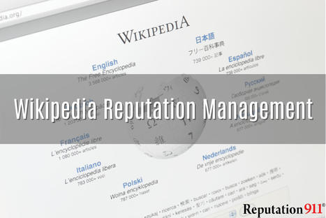 Wikipedia Management: How to Set Up & Edit Wikipedia Pages | Reputation Management | Scoop.it