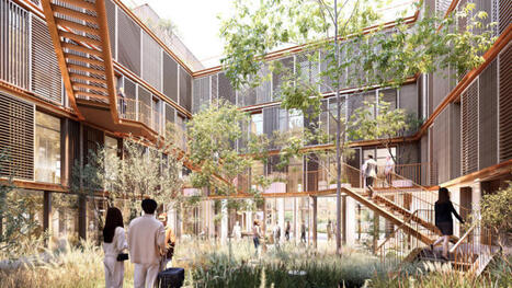 &Agrave; Nanterre, du min&eacute;ral au vivant pour le si&egrave;ge de S&eacute;n&eacute;o, par BGA | Architecture - Construction | Scoop.it