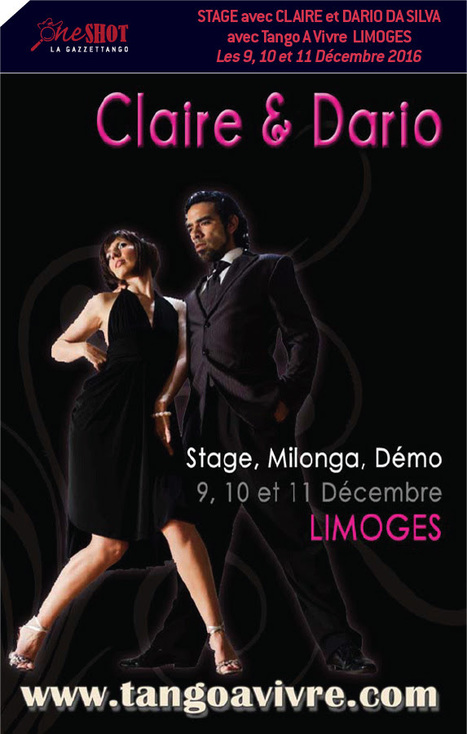 Limoges: Taller con Claire y Darío Da Silva | Mundo Tanguero | Scoop.it