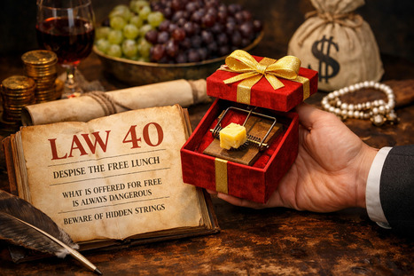 Law 40: Despise the Free Lunch &mdash; The Laws of Power | Family Office & Billionaire Report - Empowering Family Dynasties | Scoop.it