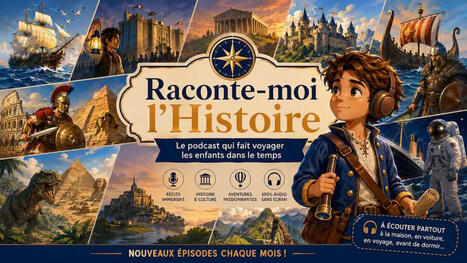 Un podcast jeunesse pour faire d&eacute;couvrir l'histoire autrement | Veille &Eacute;ducative - L'actualit&eacute; de l'&eacute;ducation en continu | Scoop.it