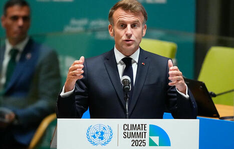 Changement climatique : Après la charge de Trump contre l'« arnaque verte », Macron défend la science climatique | Planète DDurable | Scoop.it