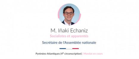 'Une reconnaissance symbolique, mais importante': le d&eacute;put&eacute; I&ntilde;aki Echaniz obtient l'usage du tilde sur son pr&eacute;nom &agrave; l'Assembl&eacute;e | Politiques publiques et soci&eacute;t&eacute; | Scoop.it