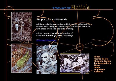 Kalevala postcards | 1Uutiset - Lukemisen tähden | Scoop.it
