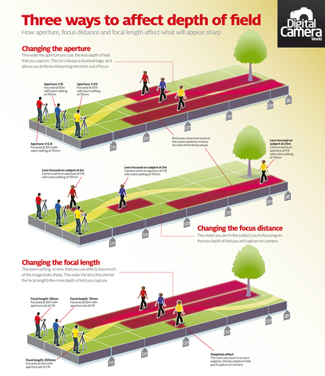 3 ways to affect depth of field: free cheat sheet | Le photographe numérique | Scoop.it