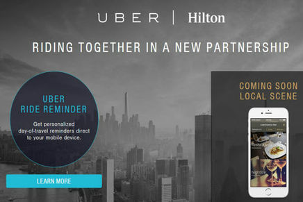 [Transports] Les hôtels #Hilton s'allient à #Uber pour les déplacements des clients | ALBERTO CORRERA - QUADRI E DIRIGENTI TURISMO IN ITALIA | Scoop.it