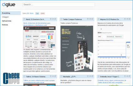 Glue, guarda y organiza marcadores en paneles durante tu navegación por Internet | Herramientas web 2.0 | Scoop.it