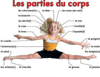 Les parties du corps : regardez , chantez | FLE enfants | Scoop.it