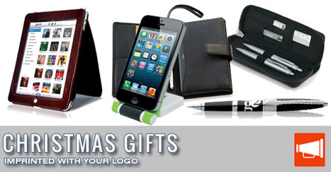 Business Tip: Give Christmas Gifts imprinted with your Logo to your clients & Staff | Daily Magazine | Scoop.it