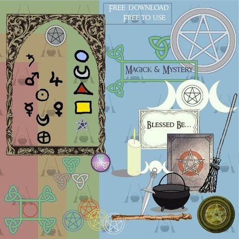 Pagan ClipArt Kit 01 by ~Sandgroan on deviantART | Drawing References and Resources | Scoop.it