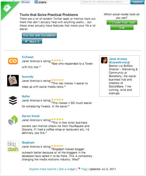 5 Social Media Tools That Solve Practical Problems | oneforty | Aplicaciones y Herramientas . Software de Diseño | Scoop.it