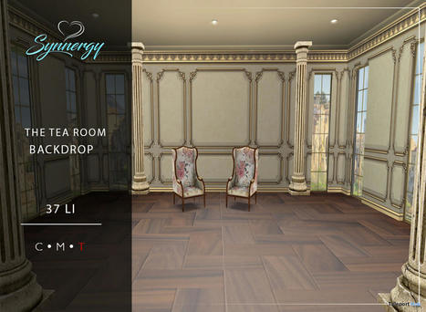 The Tea Room August 2021 Group Gift by Synnergy | Teleport Hub - Second Life Freebies | Second Life Freebies | Scoop.it