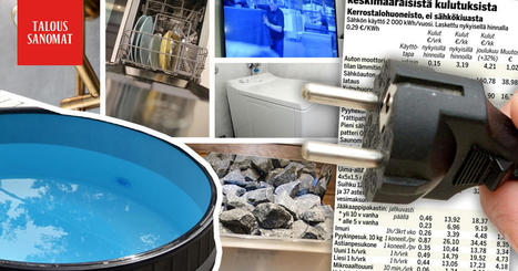 Pesukone, tv, uuni, sauna – katso jättilaskelma, paljonko sähkölaitteiden käyttö maksaa - Taloussanomat | 1Uutiset - Lukemisen tähden | Scoop.it