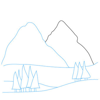How to Draw Mountains | Fun Drawing Lessons for Kids & Adults | Drawing and Painting Tutorials | Scoop.it
