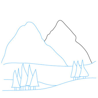 How to Draw Mountains | Fun Drawing Lessons for...